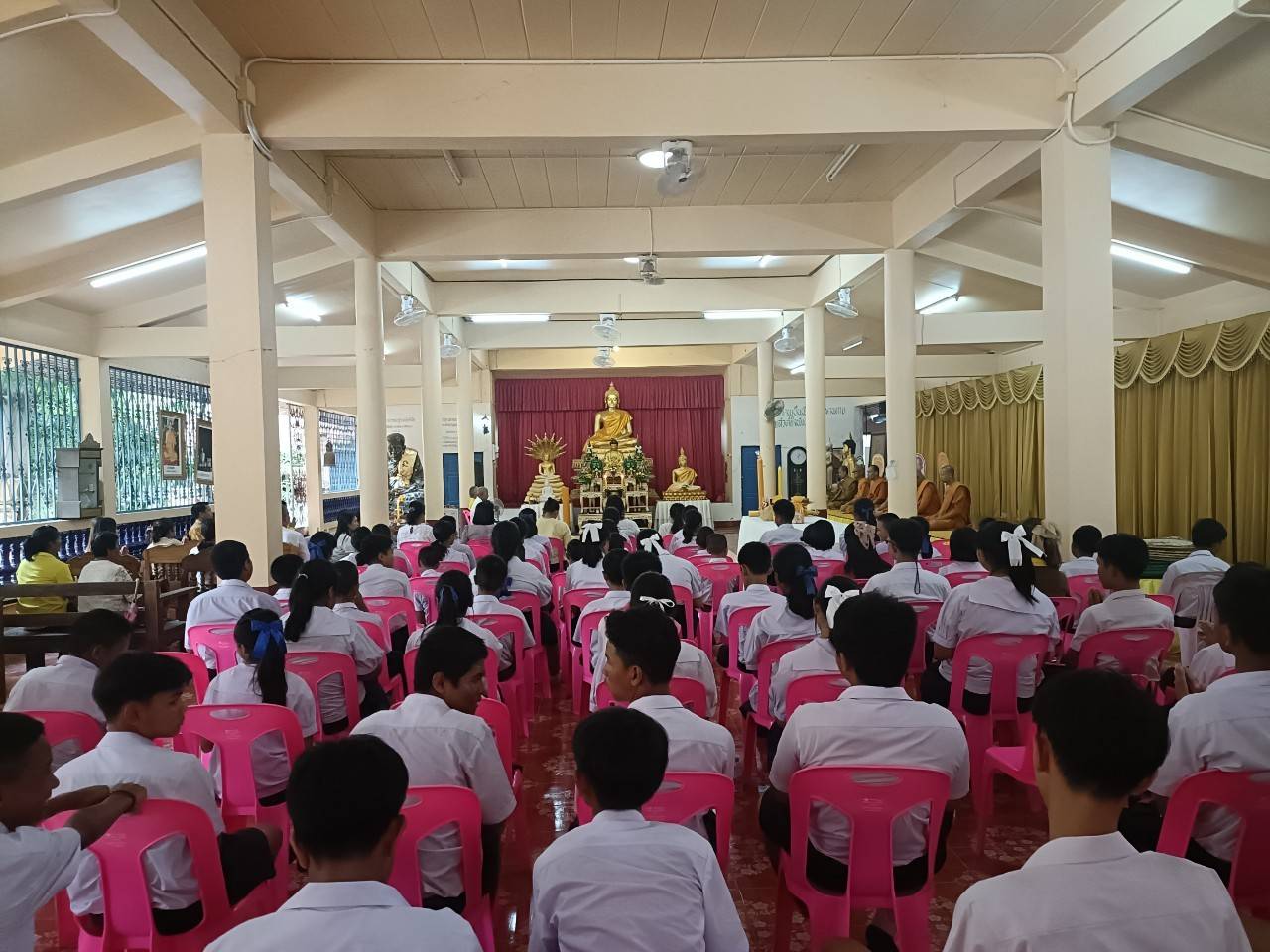 กิจกรรม "รวมพลังสร้างสัปปายะสู่วัดด้วยวิถี ๕ส (Big Cleaning Day)" พร้อมด้วยพิธีเจริญพระพุทธมนต์และเจริญจิตตภาวนา เพื่อถวายเป็นพระราชกุศล เนื่องในโอกาสวันเฉลิมพระชนมพรรษา พระบาทสมเด็จพระเจ้าอยู่หัว และพระบรมวงศานุวงศ์ ประจำปี พ.ศ. ๒๕๖๗ ครั้งที่ ๓ วันศุกร์ ที่ ๑๙ กรกฎาคม พ.ศ.๒๕๖๗ ณ วัดดอนตะวันออก หมู่ที่ ๔ บ้านดอนตะวันออก ตำบลดอน อำเภอปะนาเระ จังหวัดปัตตานี